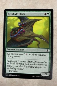 Gemhide Sliver - MTG Magic Card - Time Spiral Remastered TSR - Imagen 1 de 1