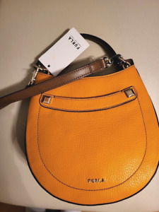 new with tag FURLA Mini Afrodite Leather Two Way Top Handle Bag