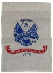 U.S. Army Military Service 1775 Garden Banner - 12"x18" Nylon - New Made in USA - Picture 1 of 5