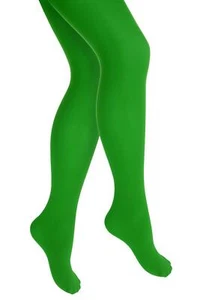 Pantyhose Tights Stockings Sexy Hosiery Womens Ladies Plain Colours - Green - Picture 1 of 2