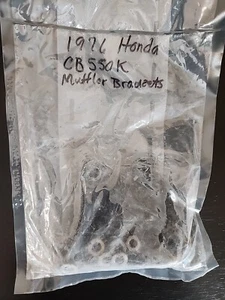 OEM MUFFLER BRACKET Set CB550K - Picture 1 of 3