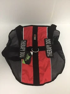 THERAPIEHUND Dienst Netz Weste mit abnehmbarem reflektierendem Patch Gr. XL 30”x38” - Bild 1 von 9