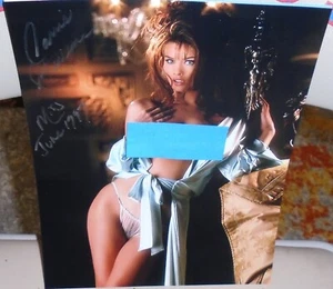 PLAYBOY - PMOM - CARRIE STEVENS - SIGNED 8X10- #6 - Picture 1 of 1
