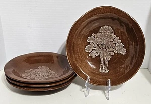 Cabela's River Birch Collection Soup Bowls 9.5" Ashley May 2012 Brown - Set Of 4 - Picture 1 of 12