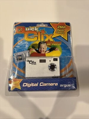 Cámara digital Argus QuickClix 2185 2 MP plateada  Foto 1 de 2