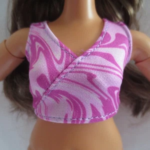 ¡NUEVO! Barbie Hecha para Moverse Muñeca con Curvas Yoga Top ~ Ropa con Curvas - Imagen 1 de 2