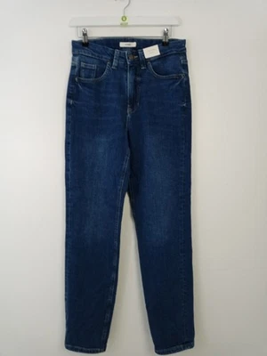 Per Una Women's Girlfriend Tapered Jeans Size 10 Long Blue New F2 - Image 1 of 4