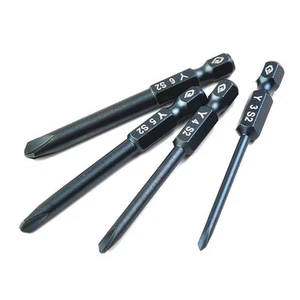 Herramientas Destornillador Brocas Taladro de Mano 4pcs 65mm 0.6cm Hex Mango - Imagen 1 de 14