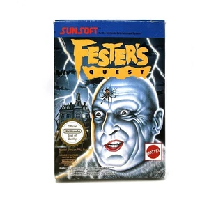 Fester's Quest Nintendo NES KOMPLETT PAL A ITA CIB MATTEL RAR - Bild 1 von 9