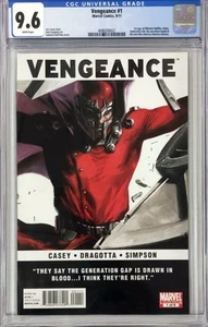 VENGEANCE #1 - DELL'OTTO COVER - 1ST AMERICA CHAVEZ - CGC 9.6 - Bild 1 von 1