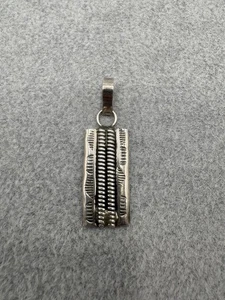 Sterling Silber Navajo Anhänger signiert PTC - Bild 1 von 3