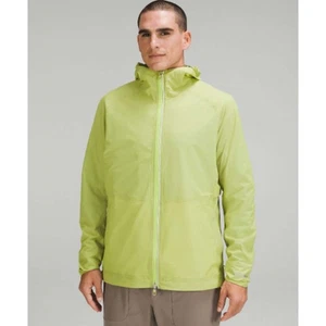 Chaqueta Lululemon Precipitation Wasabi Verde Grande - Imagen 1 de 10