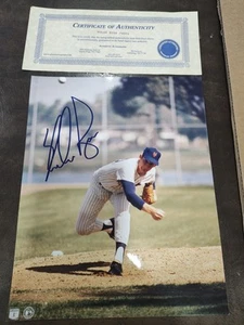 NOLAN RYAN AUTOGRAPHED MLB AUTHENTIC 8 X 10 METS PHOTO ASTROS ANGELS RANGERS JSA - Picture 1 of 4