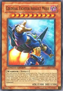 Colossal Fighter/Assault Mode (Super Rare) Super Rare Crimson Crisis YuGiOh Ca - Picture 1 of 1