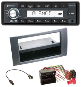 Continental MP3 AUX USB DAB 1DIN Autoradio für Ford Focus C-Max Galaxy S-Max 03- - Bild 1 von 10