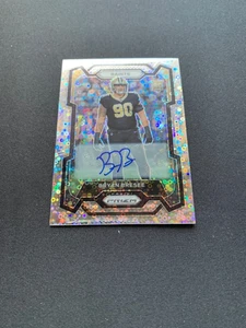 2023 Panini Prizm Rookies No Huddle Prizm Auto Bryan Bresee #372 Rookie Auto RC - Foto 1 di 2