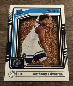 Panini Donruss 2024-25 - Rookie classé boîte surdimensionnée Topper Anthony Edwards #1 - Photo 1/2