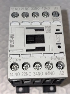 EATON XTRE10B31AD DILA-31 120VDC, Schütz, Neu Open Box - Bild 1 von 7