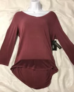 Camicia donna Ana HiLo manica lunga colore vino taglia small nuova con etichetta - Foto 1 di 8