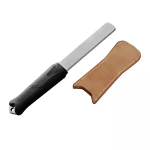 Dual-Grit Diamond Sharpening Stone with Leather Strop, Tool Sharpener for Sharpe - Picture 1 of 6