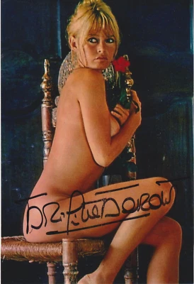 BRIGITTE BARDOT Original Autogramm signiertes Foto sexy Nackt Portrait - Bild 1 von 2
