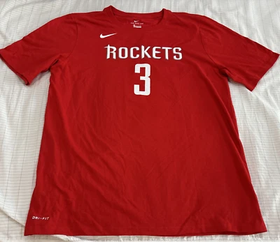Camiseta Nike Juvenil NBA Houston Rockets Chris Paul Camiseta #3 Camisa XL 18/20 Ajuste Seco Foto 1 de 4