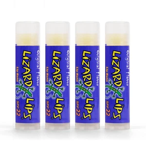 Lizard Lips LSF 22 Lippenbalsam - Original Vanille 4er Pack (4) - Bild 1 von 12