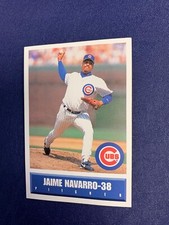 1995 Gatorade Chicago Cubs Team Issue Jaime Navarro - Rare Card