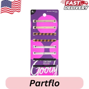 Goody Women's Classics Patterned Staytight Barrette, 8 Count - Picture 1 of 1