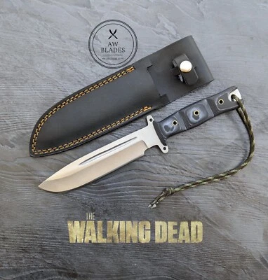 Réplica de faca The Walking Dead faca Daryl Dixon feita à mão faca de aço inoxidável - Imagem 1 de 4