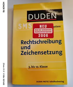 Duden Rechtschreibung und Zeichsetzung 5. bis 10. Klasse - Bild 1 von 2