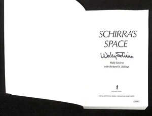 Wally Schirra Autographed "Schirra's Space" Book JSA NASA Astronaut - Picture 1 of 4
