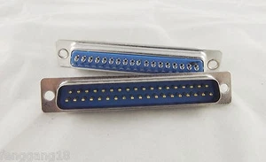 10pcs D-SUB 37 Pin DB37 Male Plug Solder Type Straight Adapter Connector 2 Rows - Picture 1 of 6