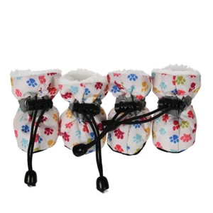 4pc Winter Pet Shoes Feet Cover Cat Dog Snow Boots Puppy Footwear Pet Supplies ∆ - Picture 1 of 28