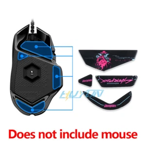 For the Logitech G502 RGB/HERO Wired Mouse Tempered Glass Mouse feet Sticker - Picture 1 of 5