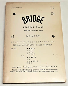 Bridge Perfect Plays and Match Point Ways, Revised, Coffin, Paperback, 1973 - Picture 1 of 12