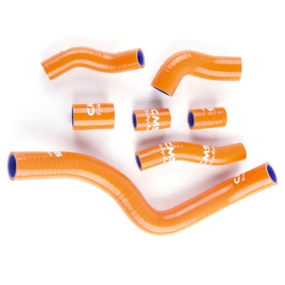 For KTM 950 990 Adventure / S 2004 2005-2012 2006 Orange Silicone Radiator Hose Foto 1 de 4