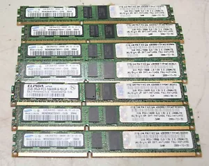 (7) IBM Samsung FRU: 44T1496 2GB Low Profile Server DIMM Memory Module - Picture 1 of 1