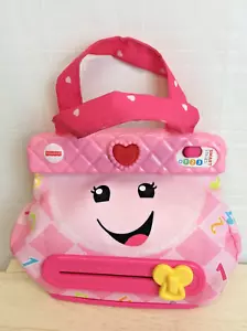 Fisher Price Laugh & Learn My Smart Purse Interattiva VEDI VIDEO Borsa Funzionante - Foto 1 di 16