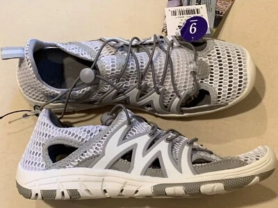 Roc Soc  Women's Size 9 Gray White Water Shoes Rafting Tubing Running NEW - Image 1 of 4