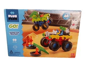 Vai! Monster Trucks Blocchi Costruzioni Set Incastro Plus-Plus 600 pz Età 7+ NUOVO - Foto 1 di 9