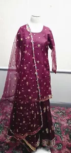 Pakistani Dress Salwar Kameez Ready To Wear Suits Casual wear Size Medium - Picture 1 of 6