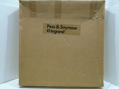 *SEALED BOX* PASS & SEYMOUR LEGRAND PS21RWM WALL MOUNT RACK *BLACK* - Image 1 of 4