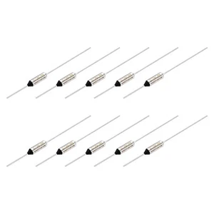 10 Pcs Metal Temperature Thermal Fuse RY184 184 °C 363.2 °F 15A 250V Cutoff - Picture 1 of 6
