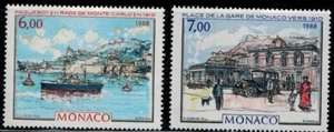 Monaco Briefmarke Nr. 1643 -- 1644 postfrisch ** postfrisch - Bild 1 von 1