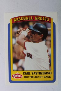 1990 Swell Baseball Greats #5 Carl Yastrzemski 