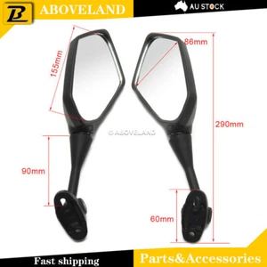 1 Pair Motorcycle Rear View Mirrors for HONDA CBR 250 R RS 2010 2011 - Picture 1 of 6