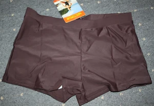 Badehose Badeshorts Panty dunkel braun uni Basic Gr 40 Neu "Octopus" - Bild 1 von 1