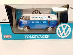 Motor Max Volkswagen Type 2 T1 delivery van KUNDENDIENST 1962 1/24 79573 - Foto 1 di 3