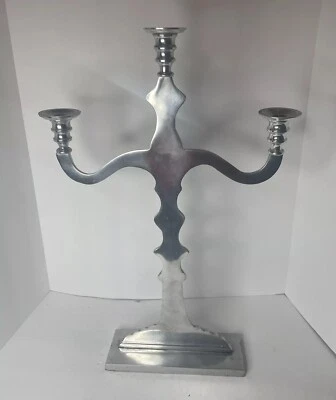 Candelabro Gótico Soporte Z Galerías Manto Pieza Candelabro 23 pulgadas de Alto Foto 1 de 4